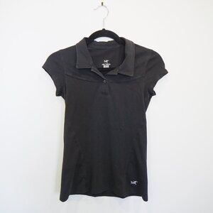 Black Arcteryx polo t-shirt